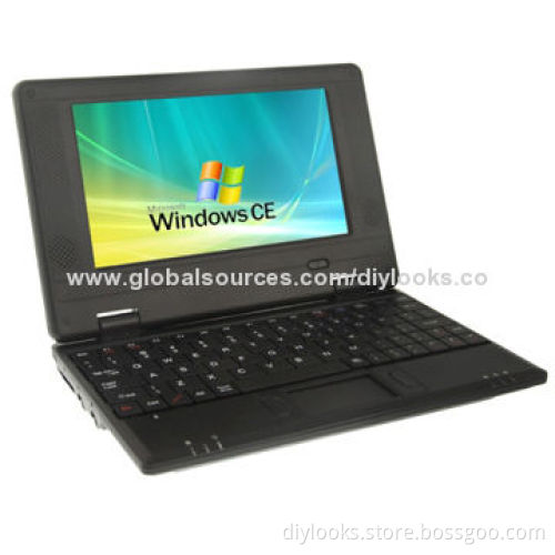 EPC 701 Black, 7.0 inch Windows CE Notebook Computer with Wi-Fi